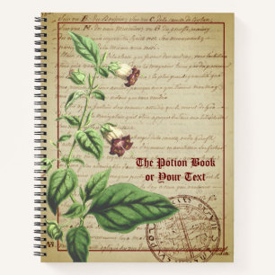 Das Rezept-Notebook mit Totem Nachtschatten Notizblock