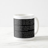 Das Rezept-Tasse des lustigen Geeky Ingenieurs Kaffeetasse (VorderseiteRechts)