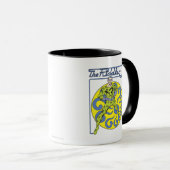 Das Riddler & Logo-Lila Tasse (VorderseiteRechts)