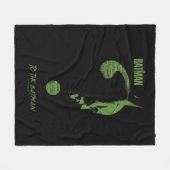 Das Riddler "To the Batman" Fragezeichen Fleecedecke (Vorderseite (Horizontal))
