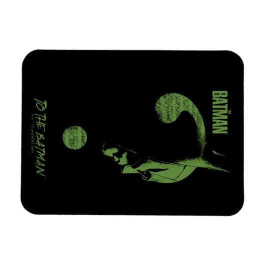 Das Riddler "To the Batman" Fragezeichen Magnet (Horizontal)