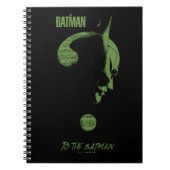 Das Riddler "To the Batman" Fragezeichen Notizblock (Vorderseite)