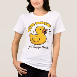 Das Rider-Bestie-T-Shirt, Lustiges Rubber-Enten-Te Tri-Blend Shirt