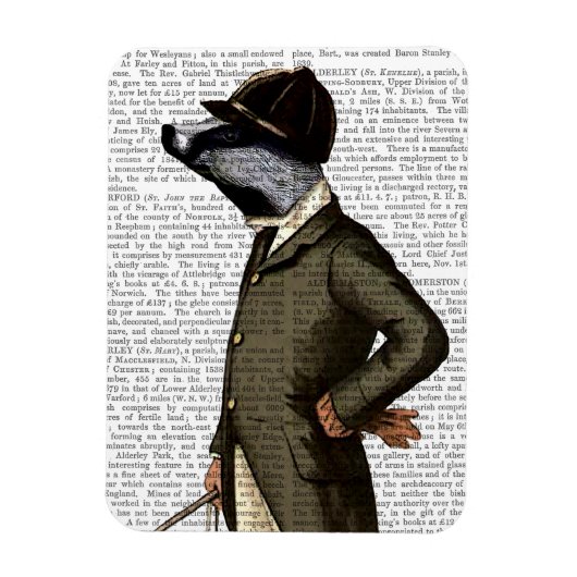 Das Rider-Portrait Magnet (Vertikal)