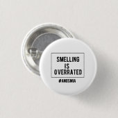 Das Riechen ist Overrated Anosmie-Button Button (Vorne & Hinten)