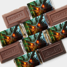Das Riesenmonster Halloween-Hershey-Miniaturen