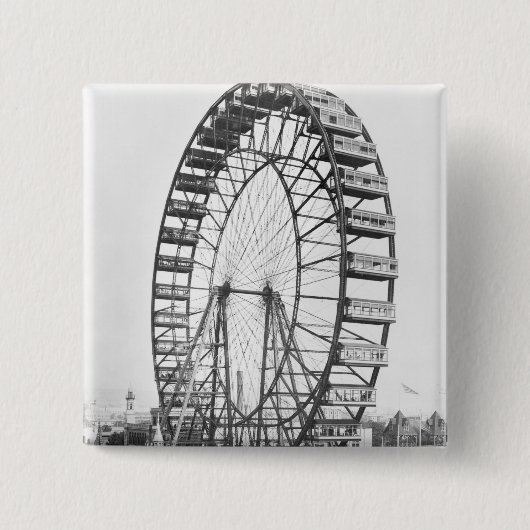 Das Riesenrad am Kolumbianer der Welt Button (Vorderseite)