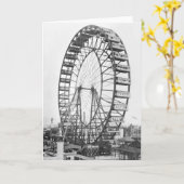 Das Riesenrad an der Columbia-Küste der Welt Karte (Gelbe Blume)