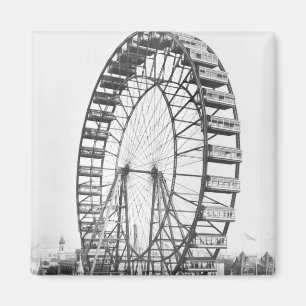 Das Riesenrad an der Columbia-Küste der Welt Magnet