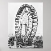 Das Riesenrad an der Columbia-Küste der Welt Poster (Vorne)