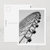 Das Riesenrad Postkarte (Vorne/Hinten)