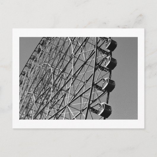 Das Riesenrad: Tokio Postkarte (Vorderseite)
