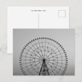 Das Riesenrad: Tokio Postkarte (Vorne/Hinten)