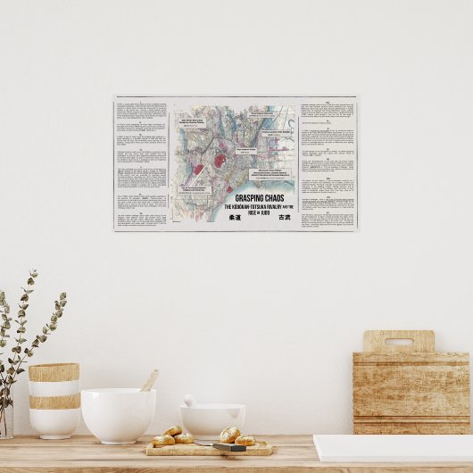 Das riesige Chaos über Judo Poster (Küche)