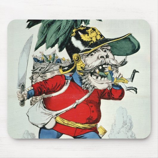 Das riesige deutsche Ungeheuer Mousepad (Vorne)