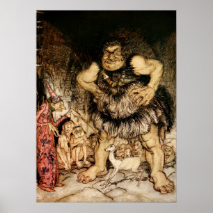 Das riesige Galligantua und der böse alte Magier Poster