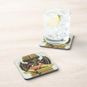 Das riesige Ravana (Farbelitho) Untersetzer (Rechte Seite)