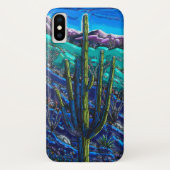 Das riesige Saguaro iPhone 10 Fall Case-Mate iPhone Hülle (Rückseite)