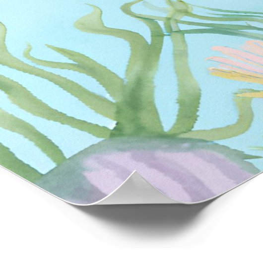 Das Riff tauchen Poster (Ecke)