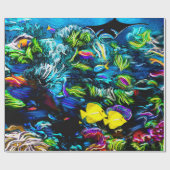 Das Riffpackpapier Geschenkpapier (Flach)