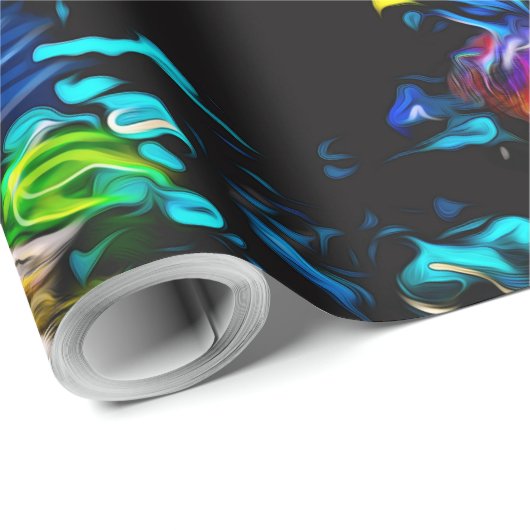 Das Riffpackpapier Geschenkpapier (Rolleneckpunkt)