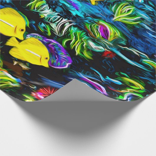 Das Riffpackpapier Geschenkpapier (Ecke)