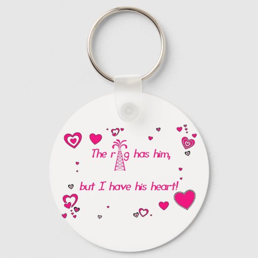 Das Rigg hat ihn.. Schlüsselanhänger (Vorderseite)