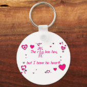 Das Rigg hat ihn.. Schlüsselanhänger (Vorderseite)