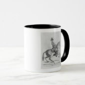 Das Ritter d'Eon als Dragoner, 1779 Tasse (VorderseiteRechts)