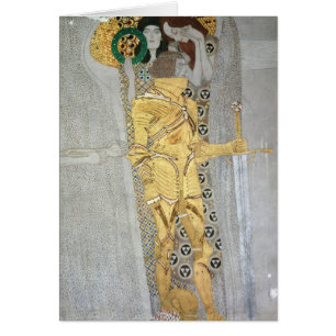 Das Ritterdetail des Beethoven-Frieses