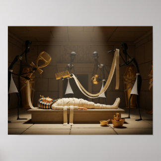Das Ritual der Mumifizierung Poster