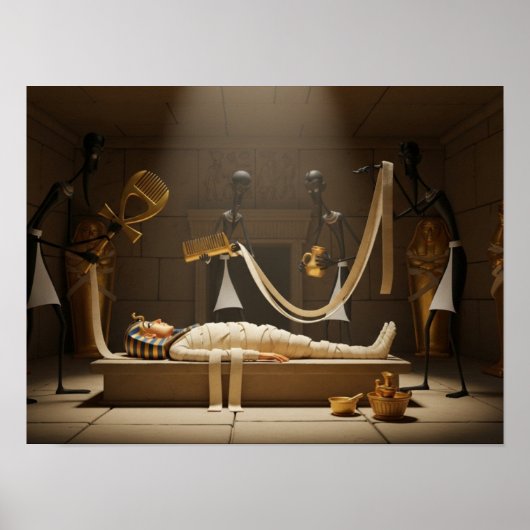 Das Ritual der Mumifizierung Poster (Vorne)