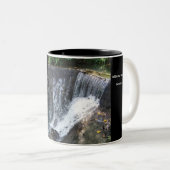 Das River Falls-Foto Zweifarbige Tasse (VorderseiteRechts)