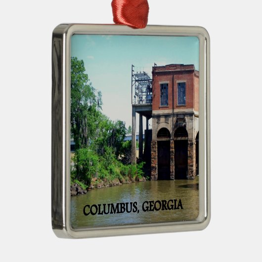 DAS RIVERWALK SILBERNES ORNAMENT (Rechts)