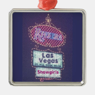 Das Riviera Hotel Las Vegas Silbernes Ornament