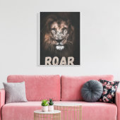 Das Roar des Powers Leinwanddruck (Insitu (Wohnzimmer))