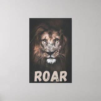Das Roar des Powers Leinwanddruck