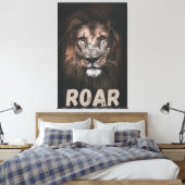 Das Roar des Powers Leinwanddruck (Insitu (Schlafzimmer))