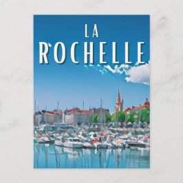Das Rochelle Foto von Vintage Postkarte