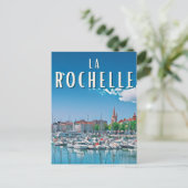 Das Rochelle Foto von Vintage Postkarte (Stehend Vorderseite)