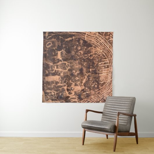 Das Rochester Panel Pictograph Utah Wandteppich (Beispiel (Horizontal))