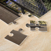 Das Rock-and-RollHall of Fame an der Dämmerung Puzzle (Seite)