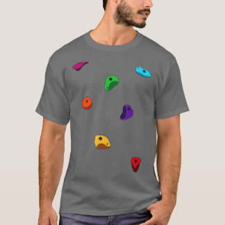 Das Rock Climbing hält das Climberboulden für Männ T-Shirt