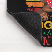 Das Rocken der Hunde Mama Tante Lebensgeschenk für Mousepad (Ecke)