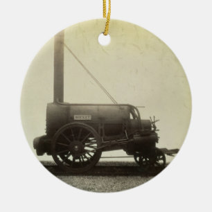 Das "Rocket" entwarf durch George Stephenson Keramik Ornament