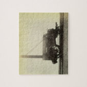 Das "Rocket" entwarf durch George Stephenson Puzzle (Vertikal)