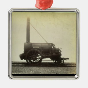 Das "Rocket" entwarf durch George Stephenson Silbernes Ornament
