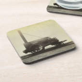 Das "Rocket" entwarf durch George Stephenson Untersetzer (Linke Seite)