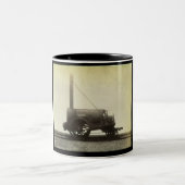 Das "Rocket" entwarf durch George Stephenson Zweifarbige Tasse (Mittel)