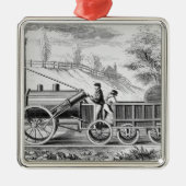 Das 'Rocket Ornament Aus Metall (Vorne)